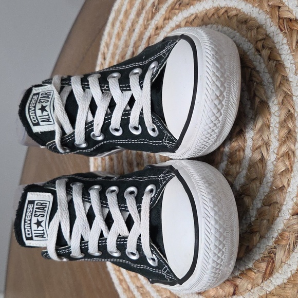 Converse Chuck Taylor All Star Black Lowtop Unisex 8W/6M - Picture 2 of 9